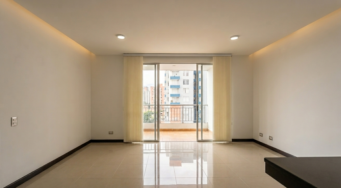 Atrium Apartment - living room